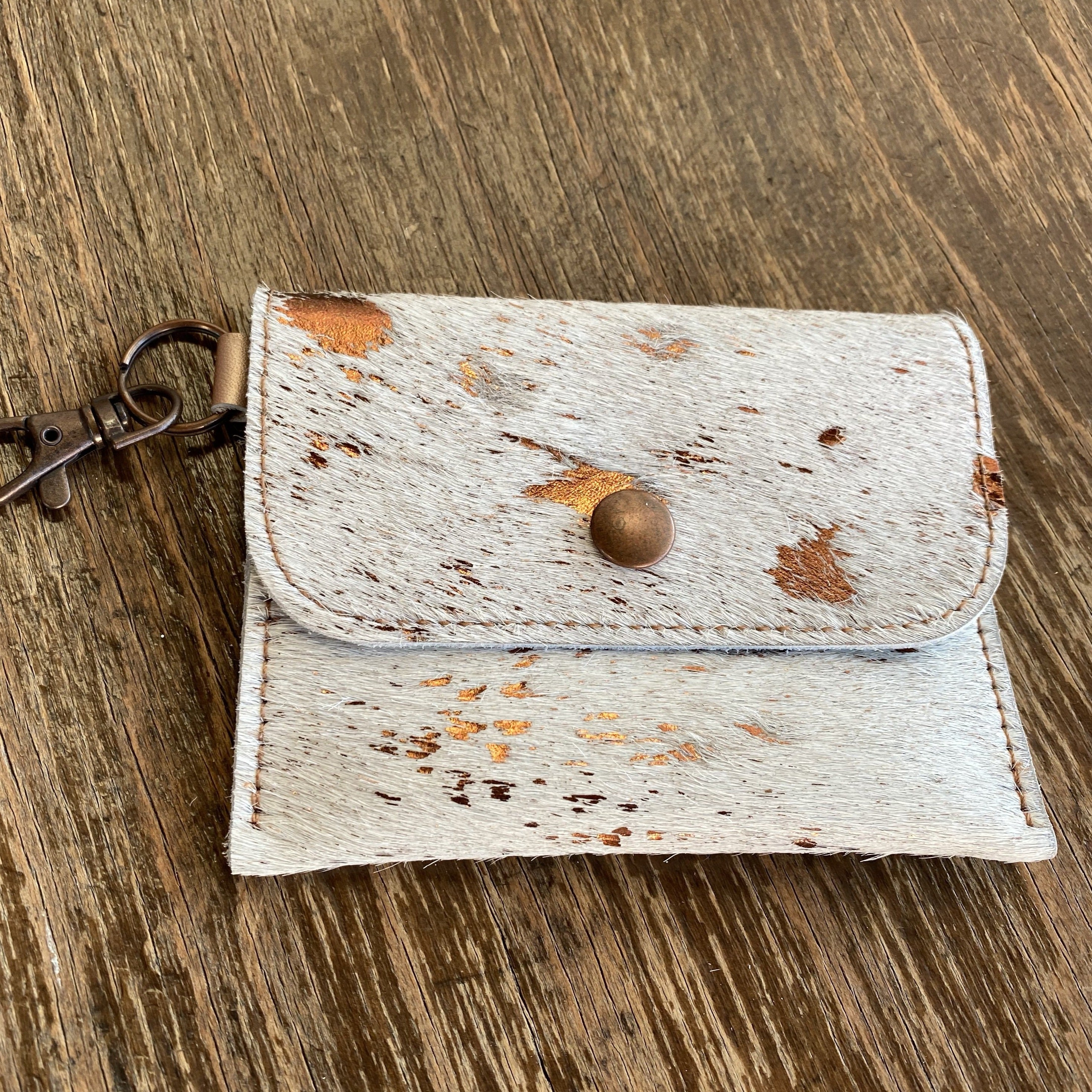 Small Wallet with Clasp