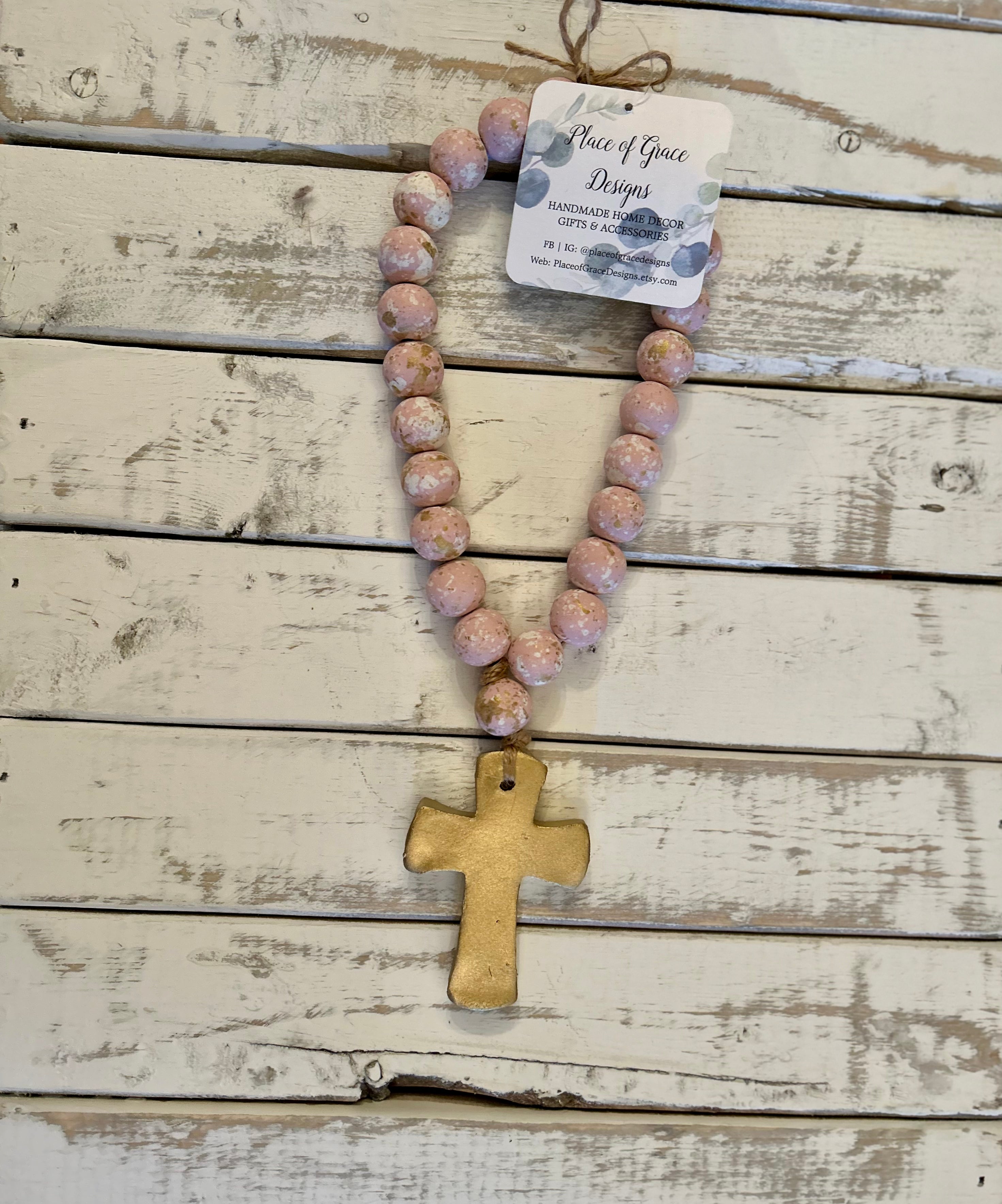 Blessing Beads With Cross