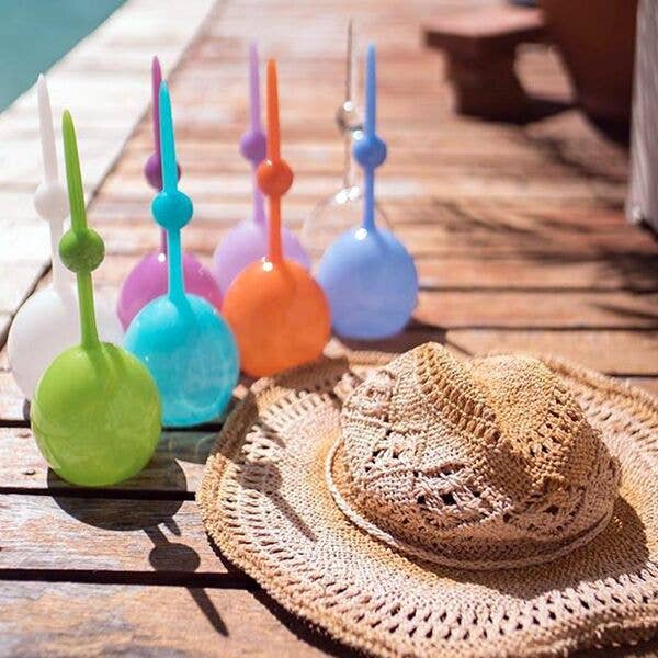 Floating Beach Wine Glasses