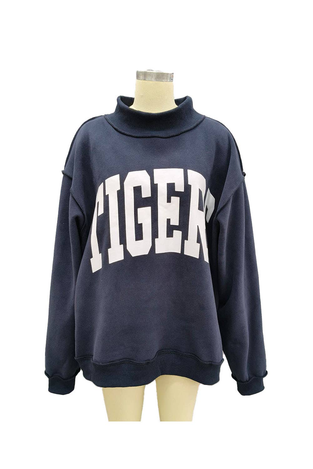 "TIGERS" & "WAR DAMN" Reversible Sweatshirt