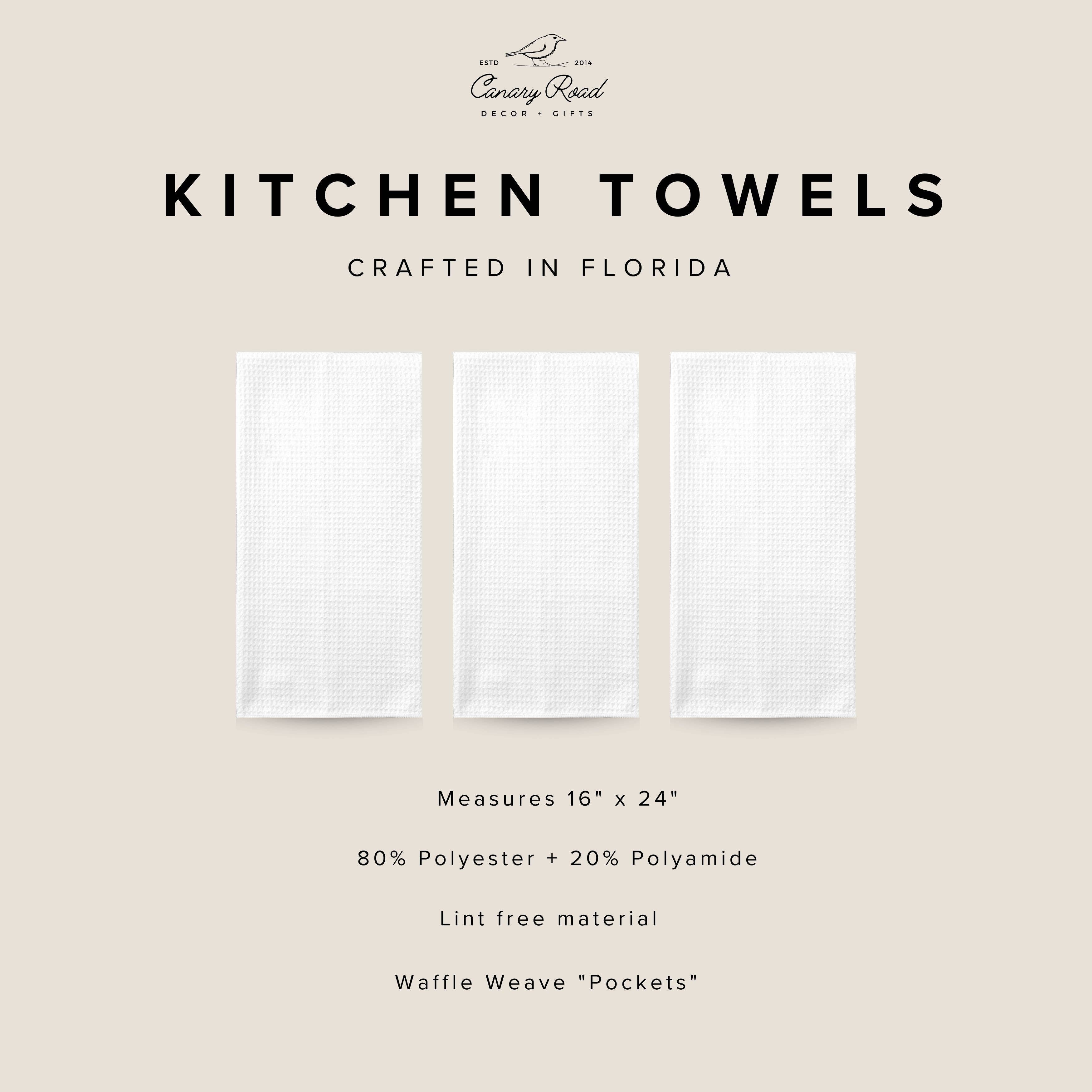 Fall Give Thanks Tea Towel