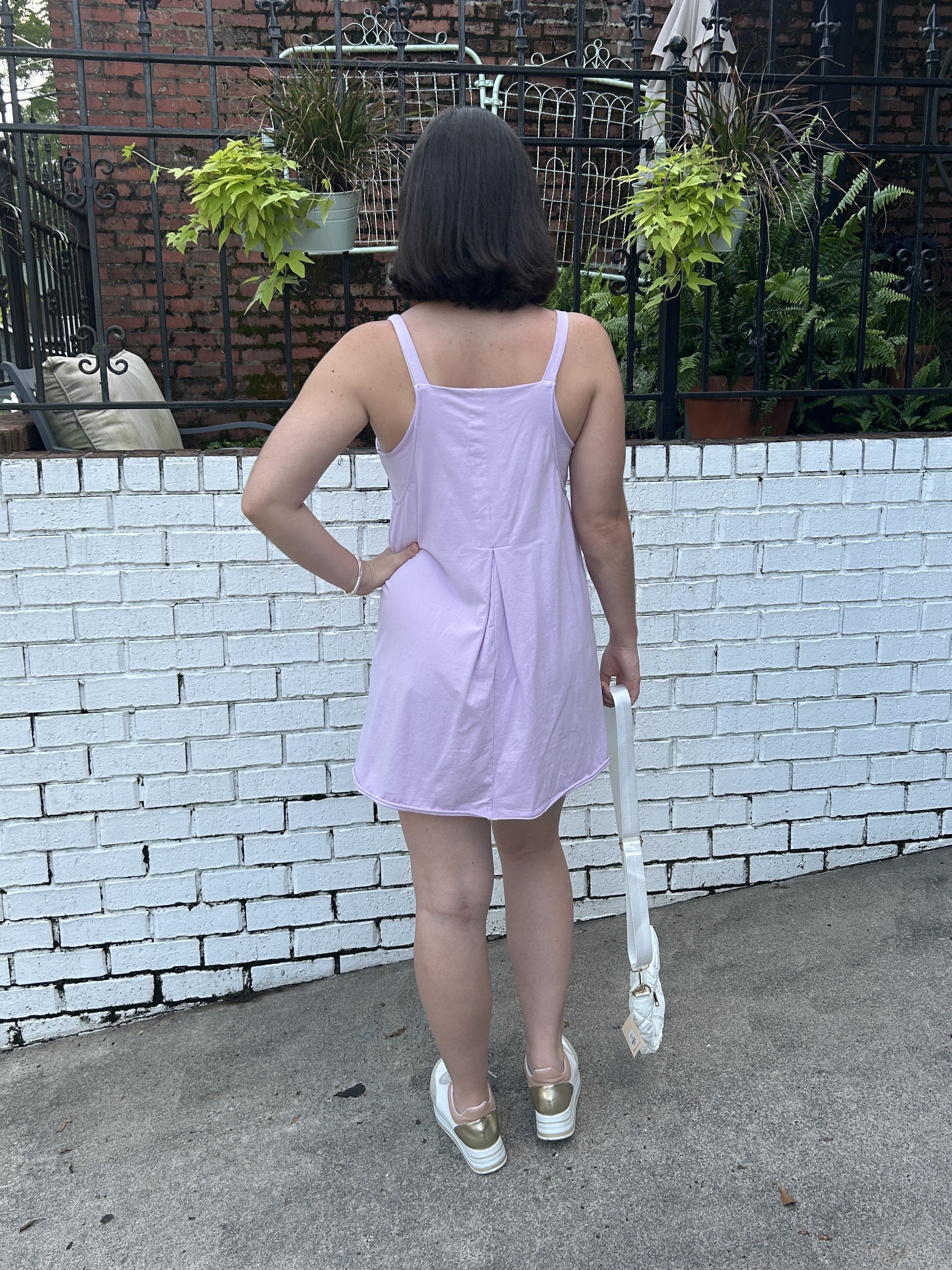 Comfy Knit Mini Dress w/ Shorts