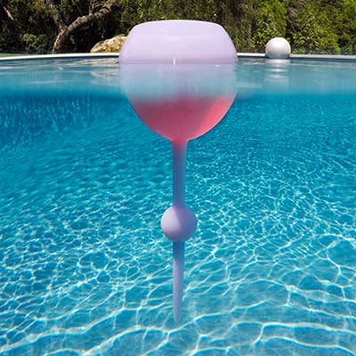 Floating Beach Wine Glasses