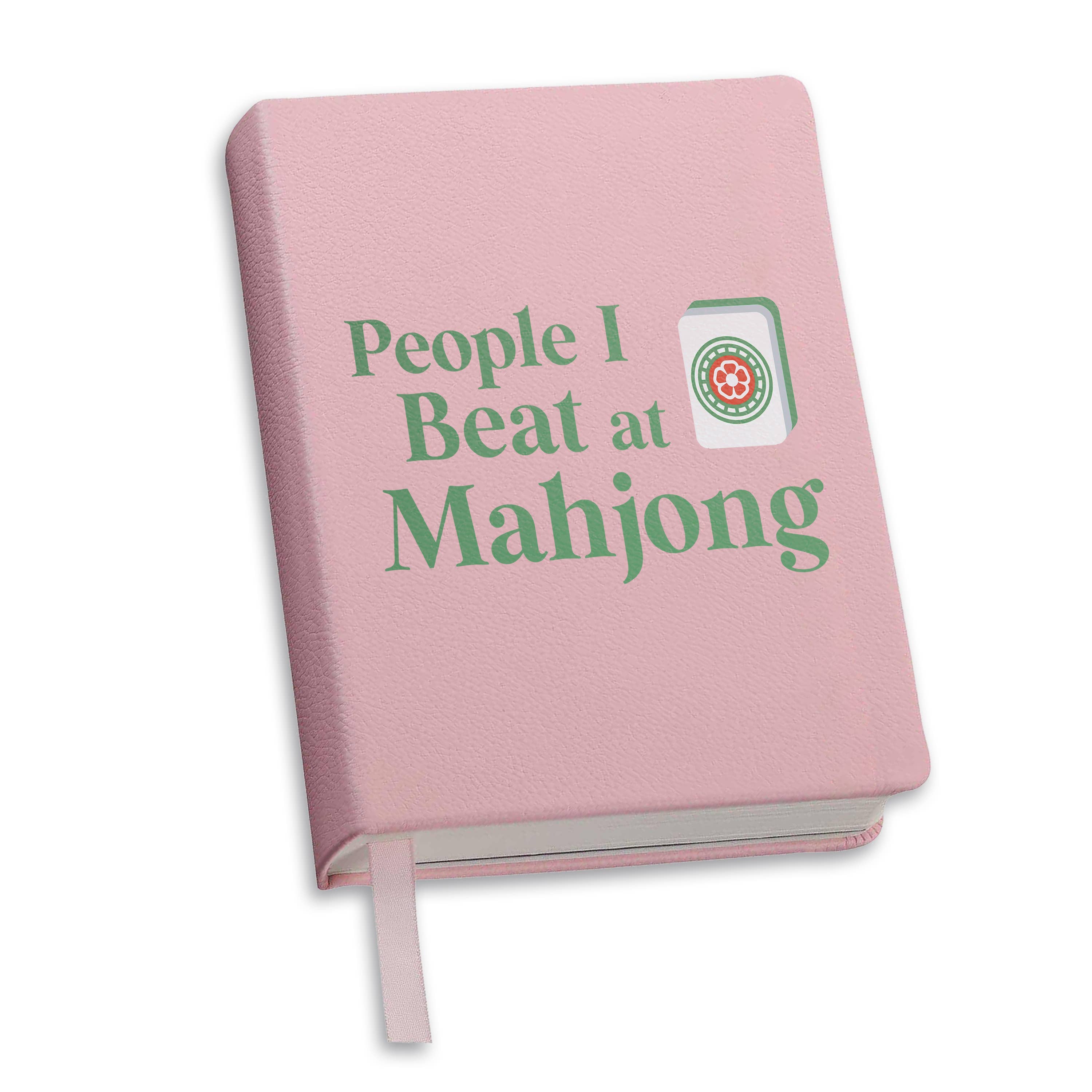 "People I Beat at Mahjong" Journal