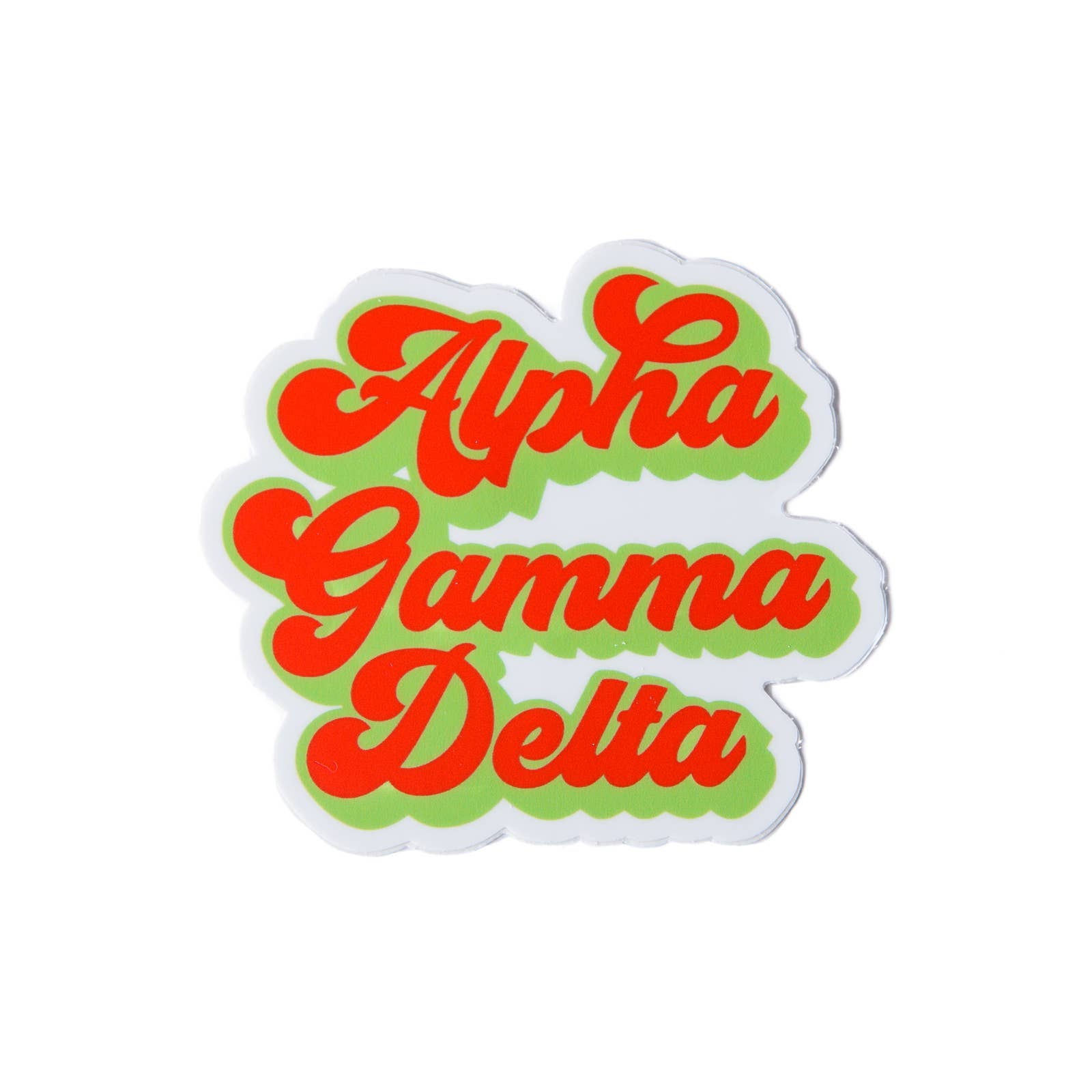 Sorority & Greek RETRO Decal Sticker