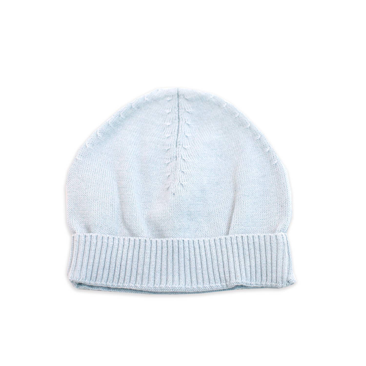Indulge your little one in the ultimate comfort and cuteness with our Milan Round Hat Baby Beanie! Made from ultra-soft, 100% organic cotton, this sweater knit beanie will keep them warm and cozy all year long. With a meticulous design and lightweight feel, it's perfect for any season.  Ethically produced in India, supporting better livelihoods for small grower farmers.