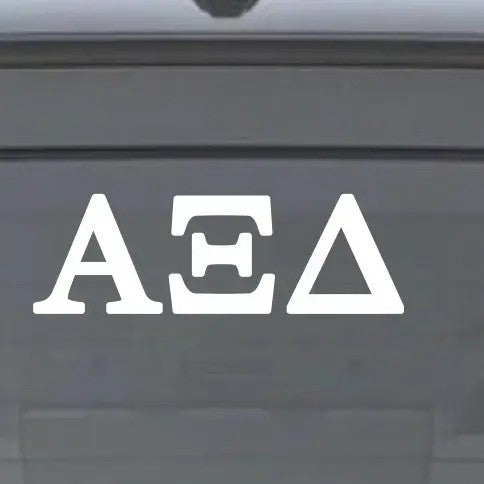 Sorority Car Decals