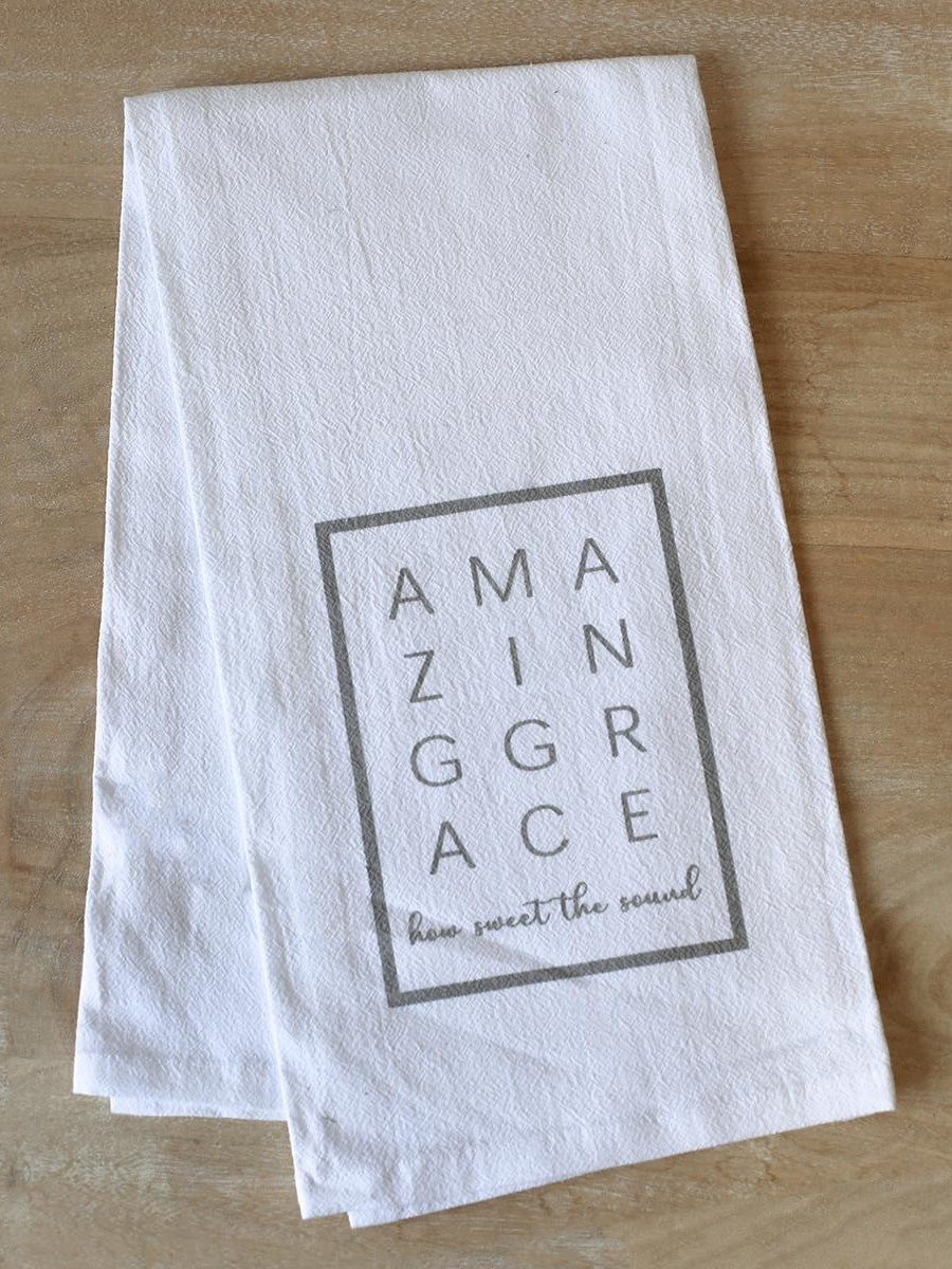 "Amazing Grace" Tea/Hand Towel