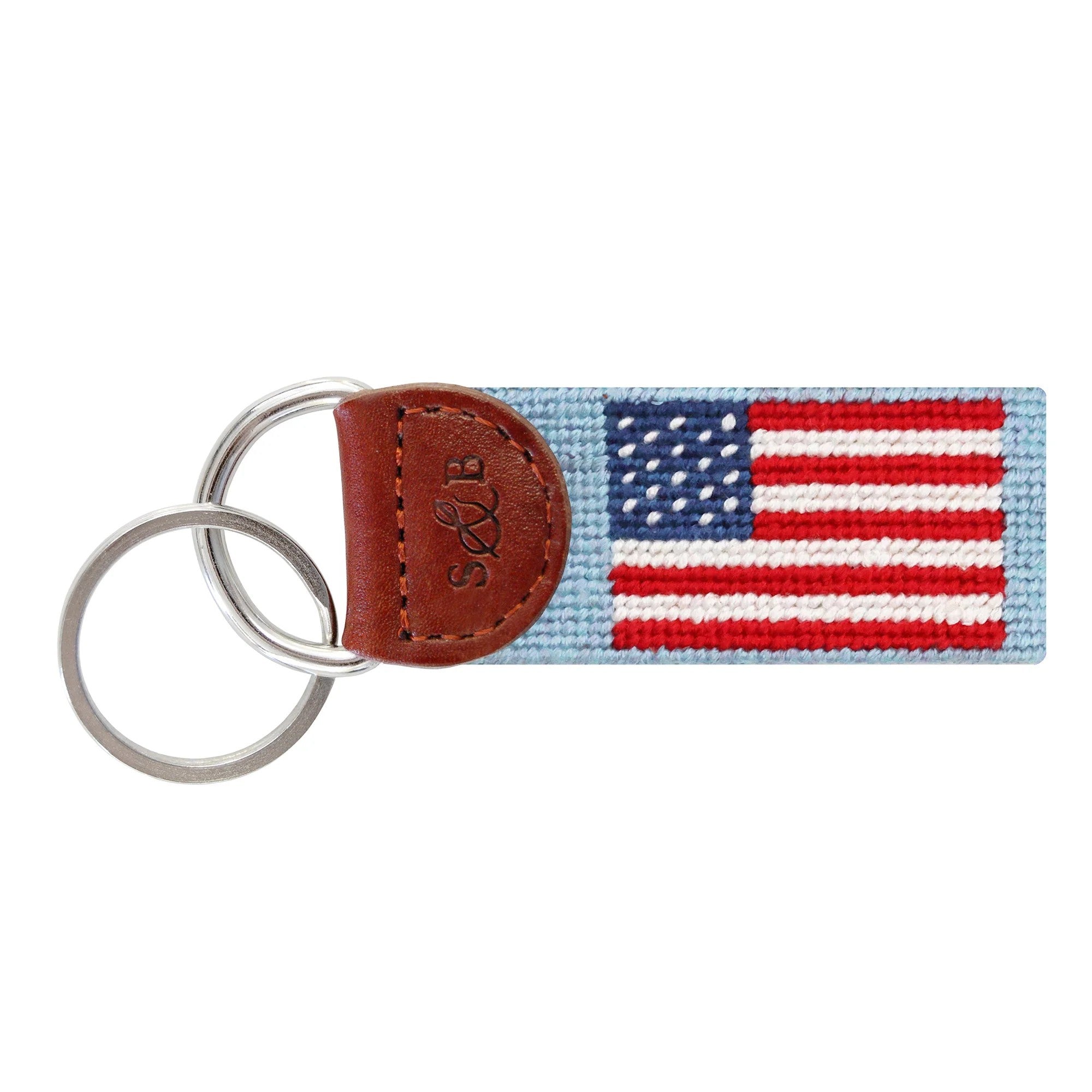Needlepoint Key Fob