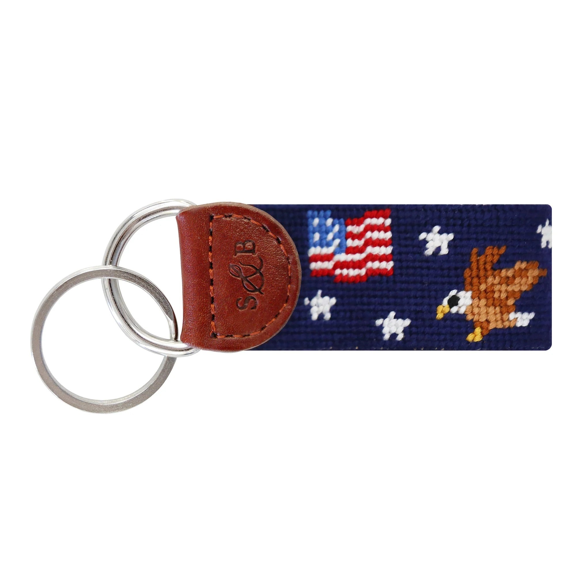 Needlepoint Key Fob