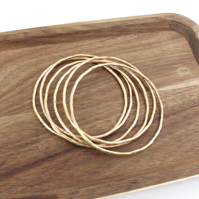 Bangle Bracelet Set - 3