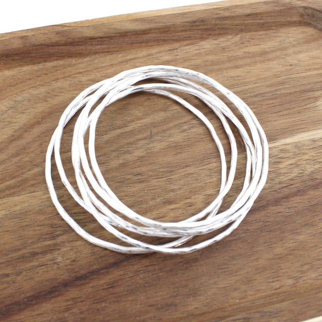 Bangle Bracelet Set - 3