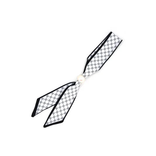 Skinny / "Twilly" Silk Print Scarves - BC