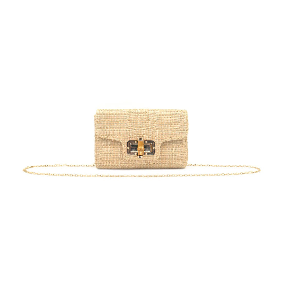 Straw Clutch Bag