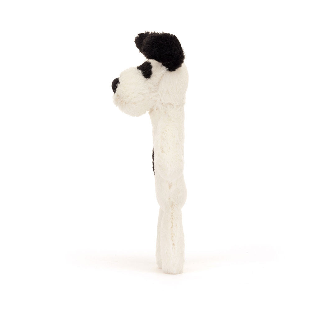 Rufferty (Black & Cream) Puppy Ring Rattle