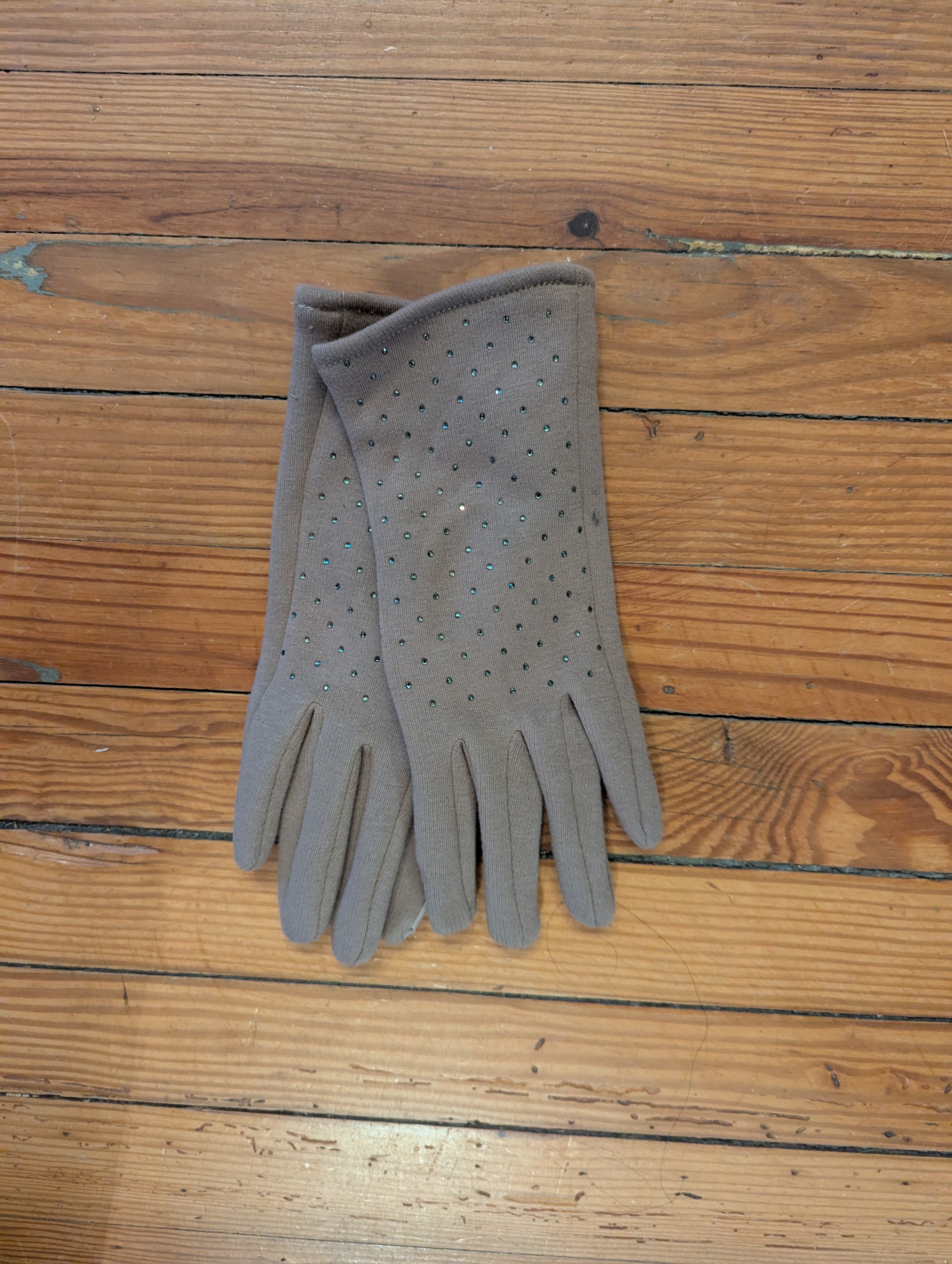 Glitter Gloves with Touch Screen Functionality