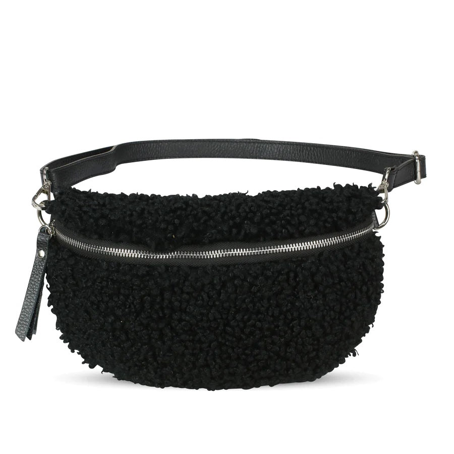 Bria Shearling Sling Bag