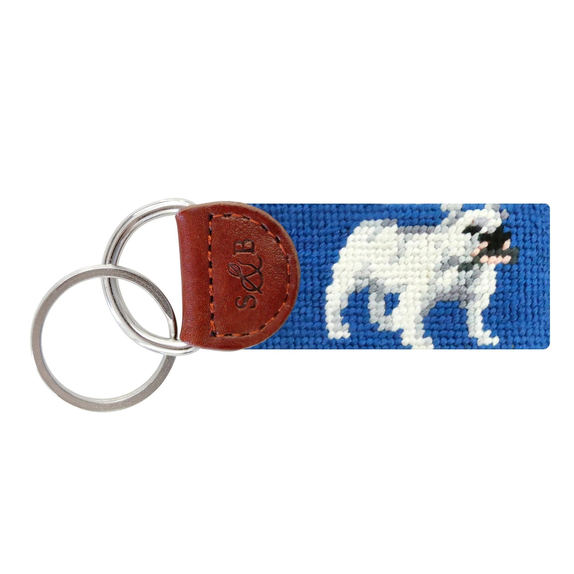 Needlepoint Key Fob