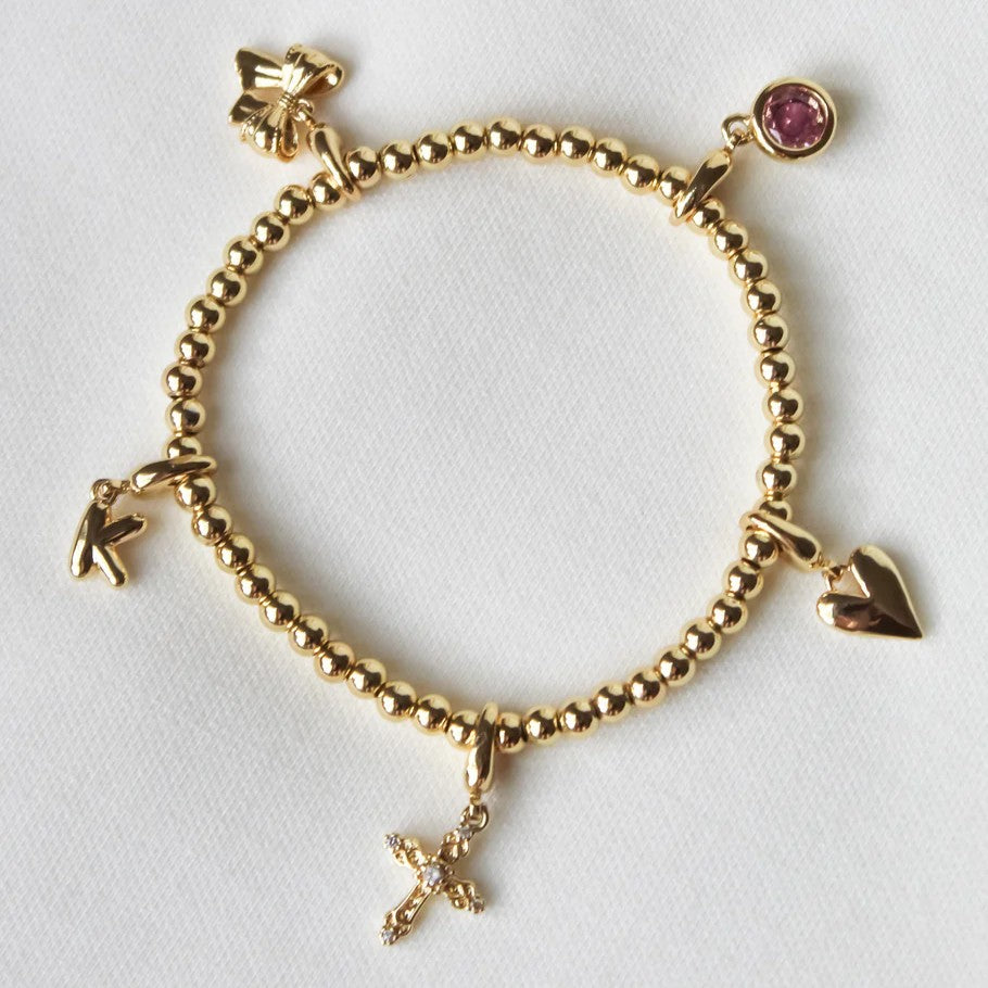 Stretch Bead Bracelet for Charms