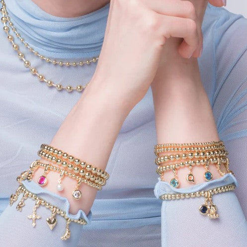 Stretch Bead Bracelet for Charms