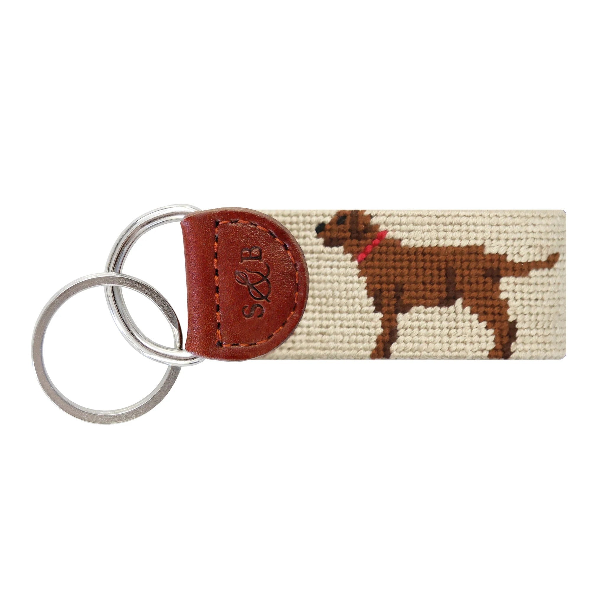Needlepoint Key Fob