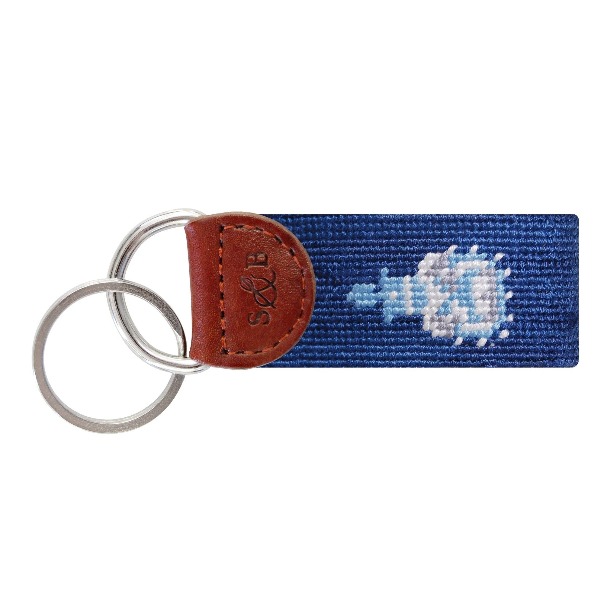 Needlepoint Key Fob