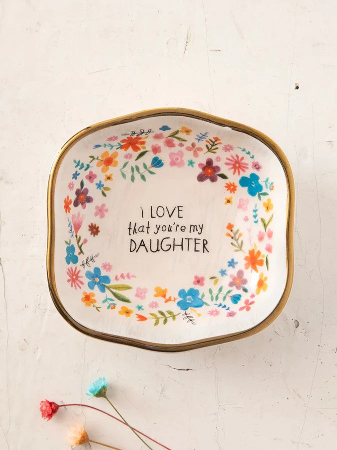 Antiqued Trinket Bowl/Dish