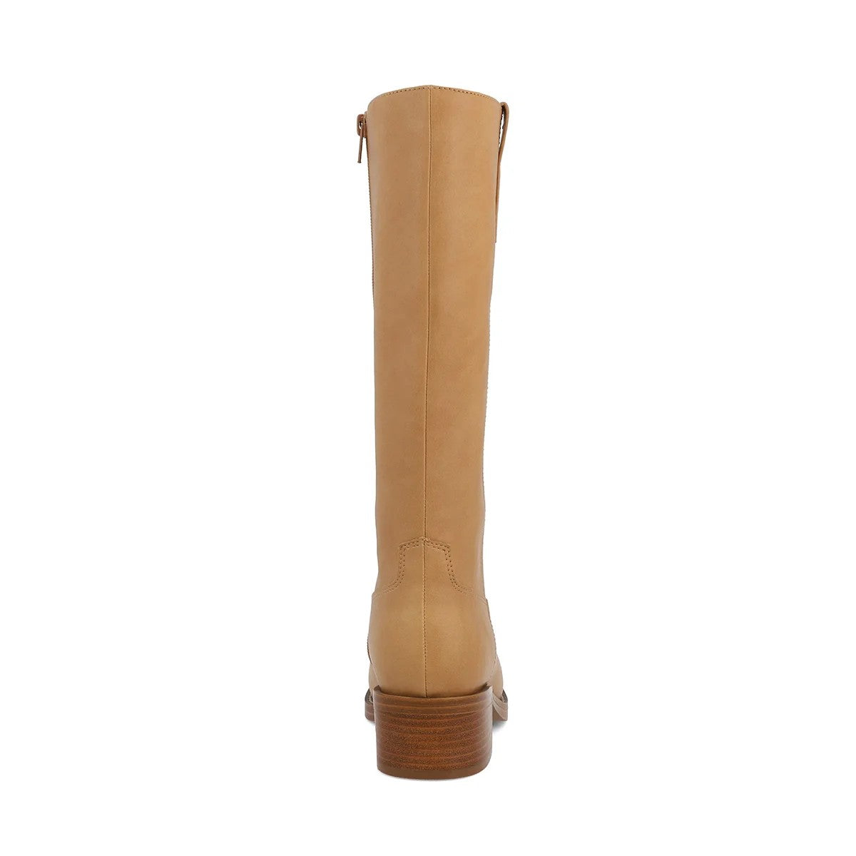 Dustin Tall Heeled Boot in Nude