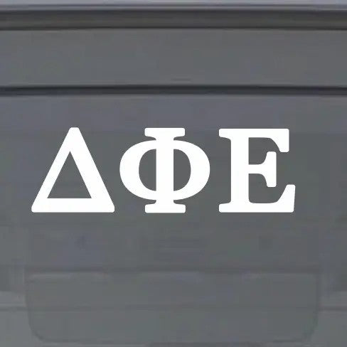 Sorority Car Decals