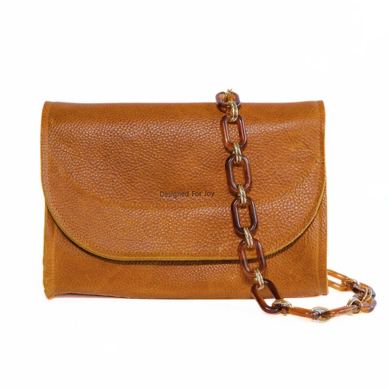 Dorothy Leather Handbag - Designed for Joy