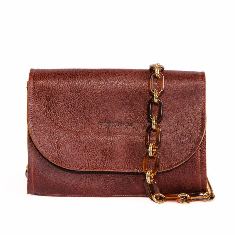Dorothy Leather Handbag - Designed for Joy