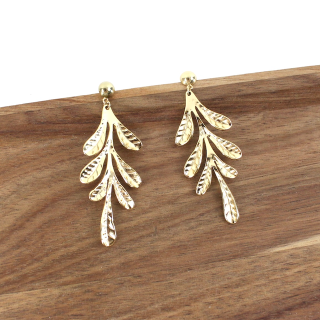 Leaf Branch Earrings