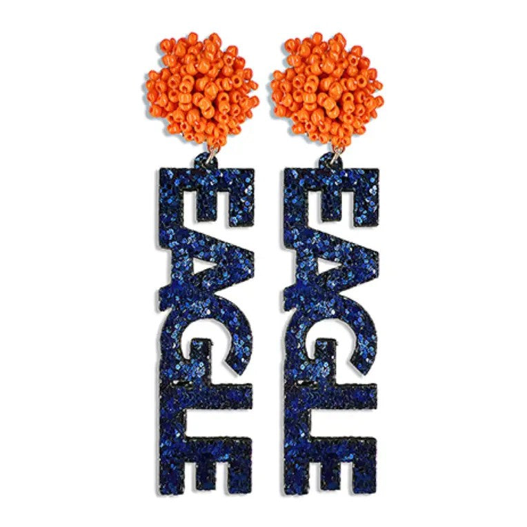 Sparkly Collegiate Earrings
