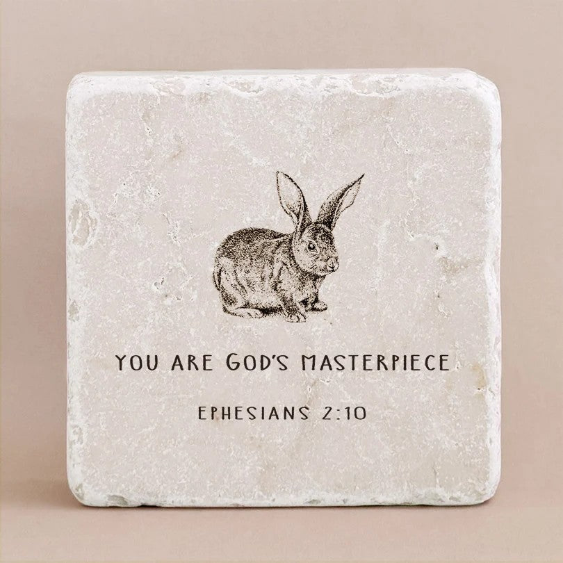 Scripture Marble Stone - Small
