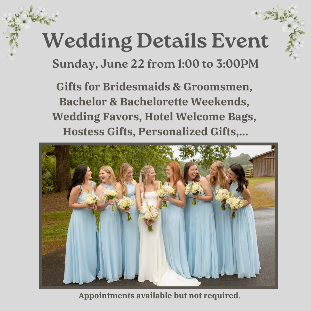 Wedding Details Event Appointment Reservation