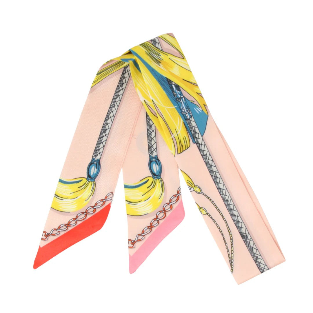 Skinny / "Twilly" Silk Print Scarves - GF