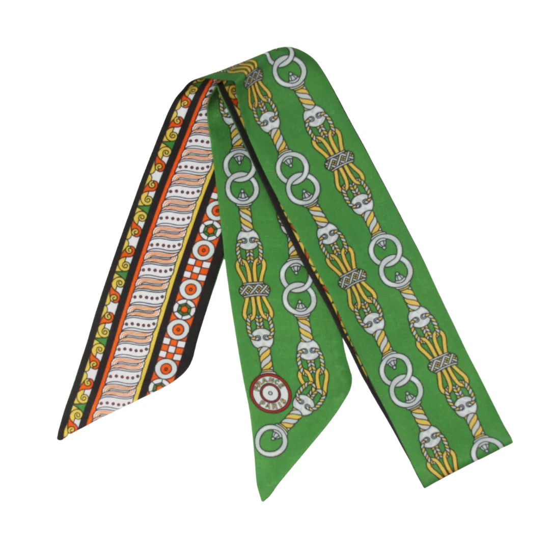 Skinny / "Twilly" Silk Print Scarves - GF