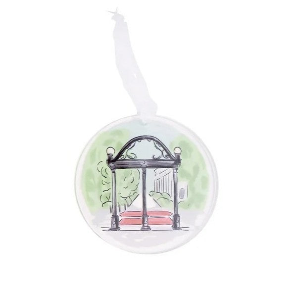 Collegiate Acrylic Ornaments - UGA
