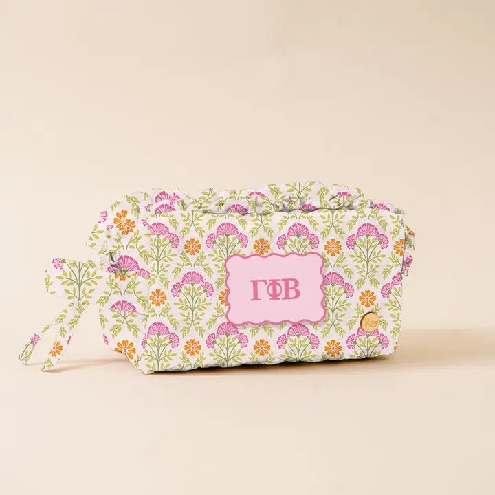 Sorority Quilted Cosmetic/Toiletry Bag