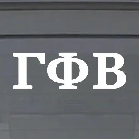 Sorority Car Decals