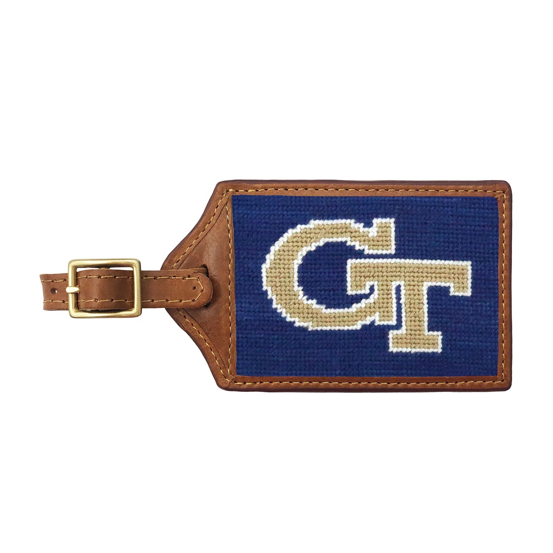 Needlepoint Luggage Tag