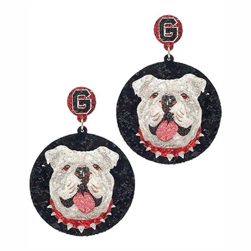 Sparkly Collegiate Earrings