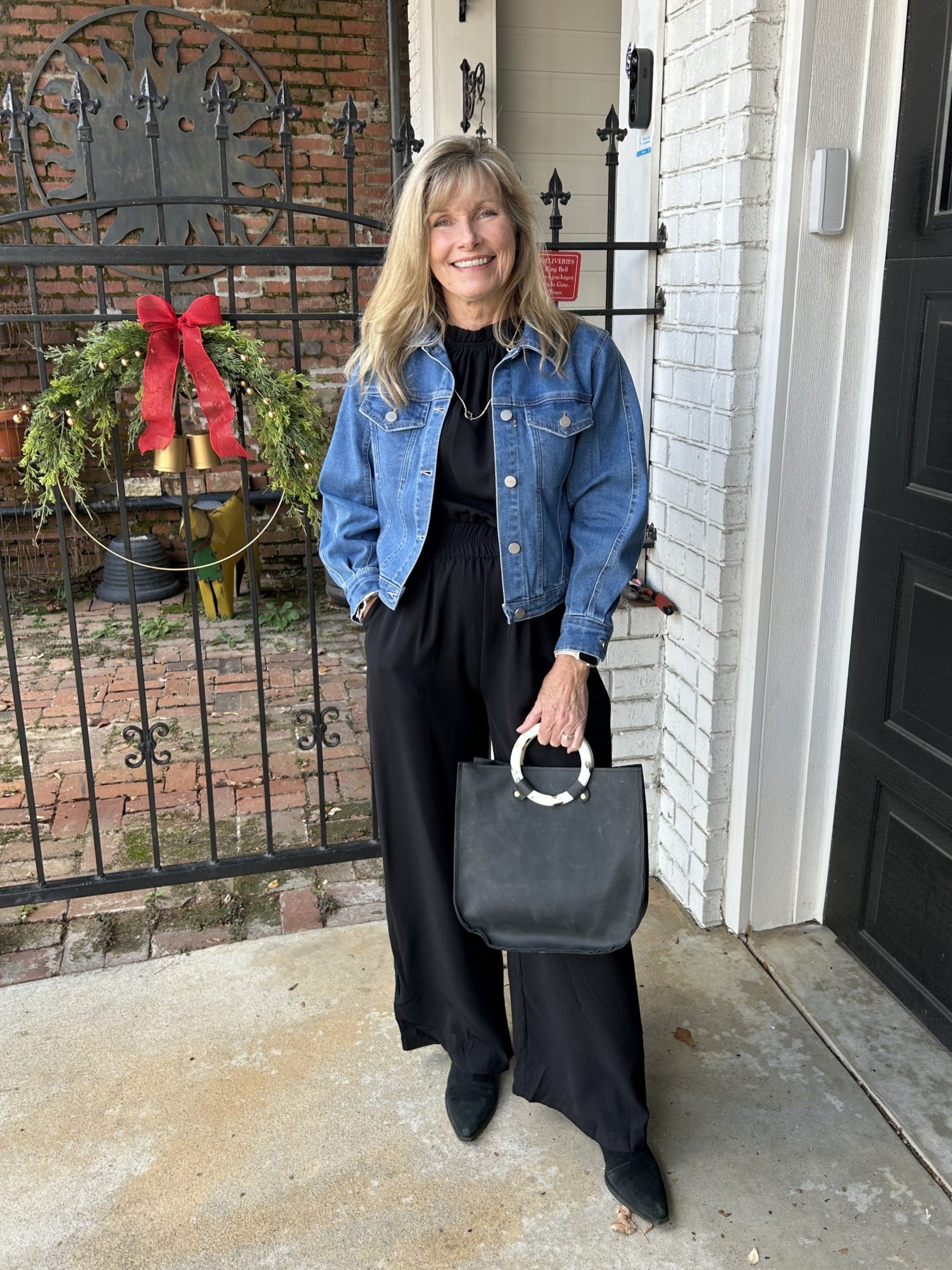 Halter Mock-Neck Jumpsuit