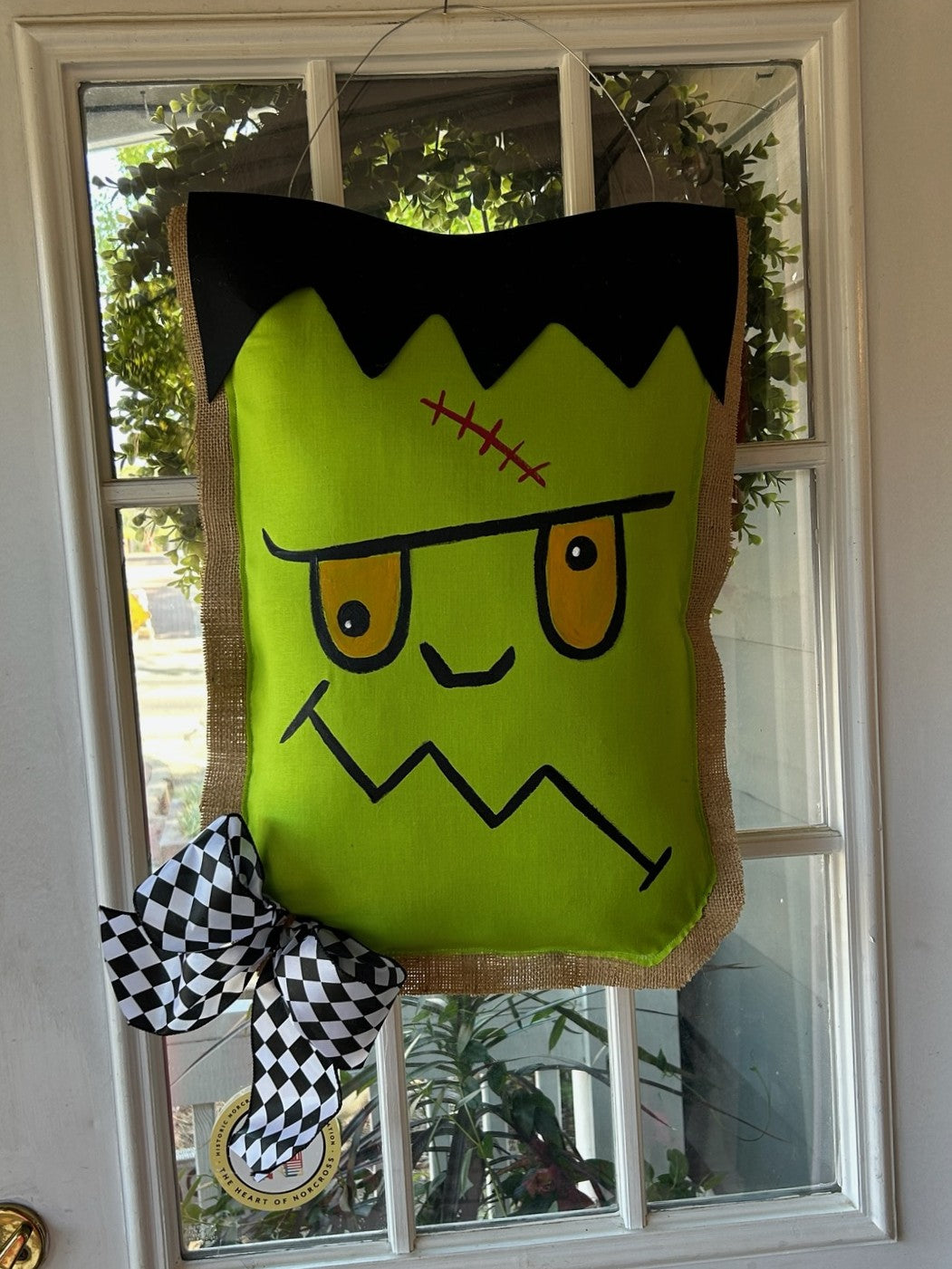 Frankenstein Door Hanger
