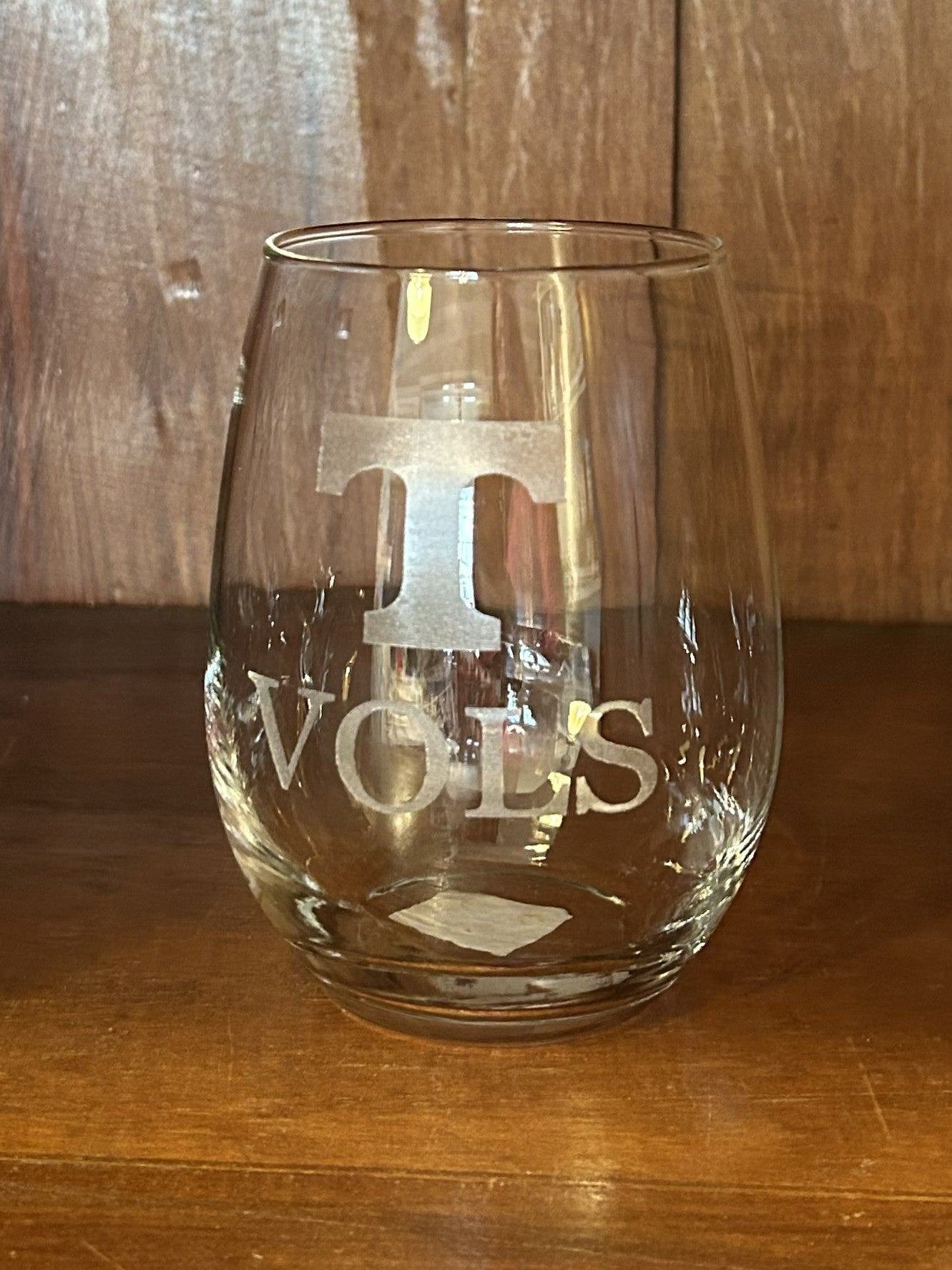 Engraved Rocks & Stemless Wine Glasses
