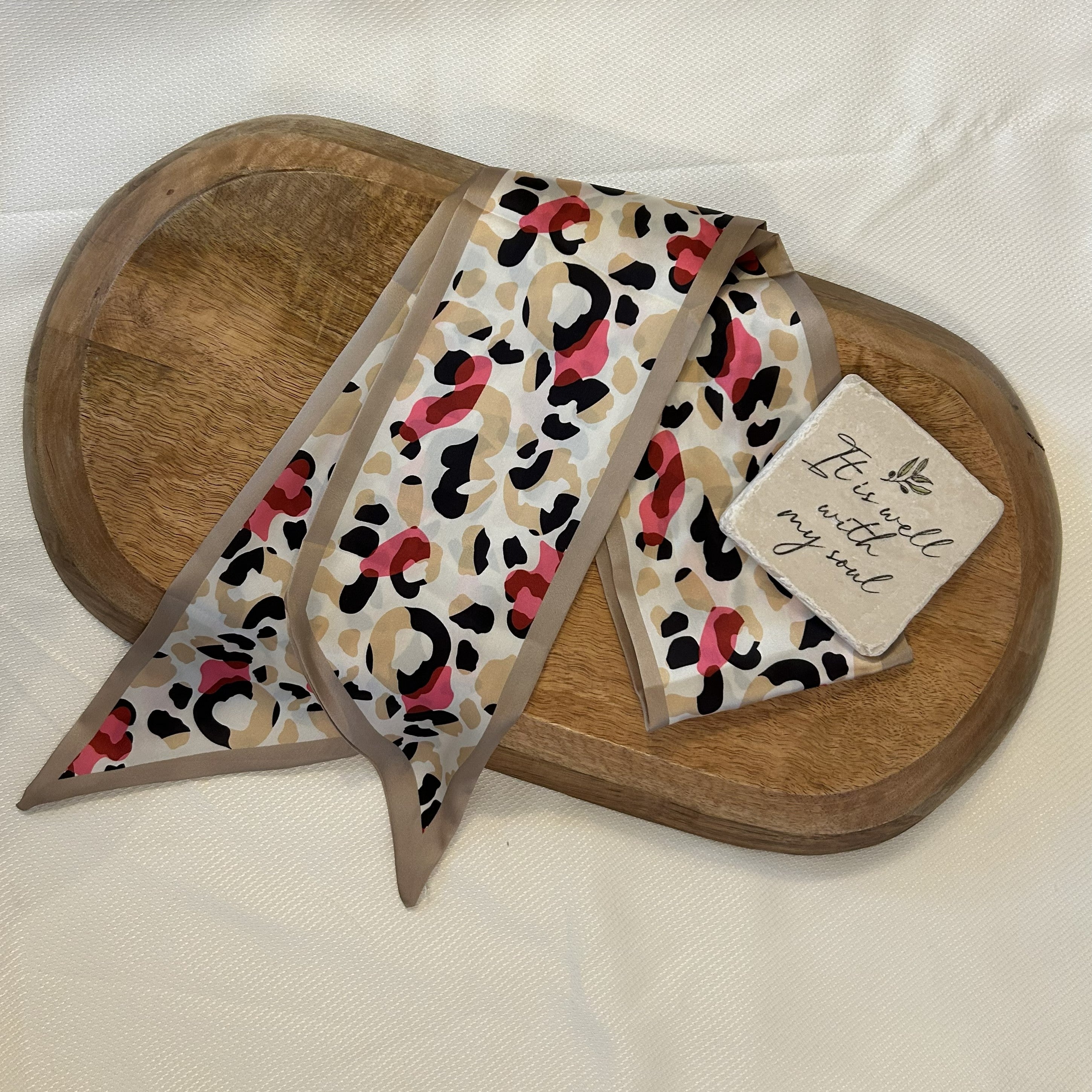 Skinny / "Twilly" Silk Print Scarves - PP