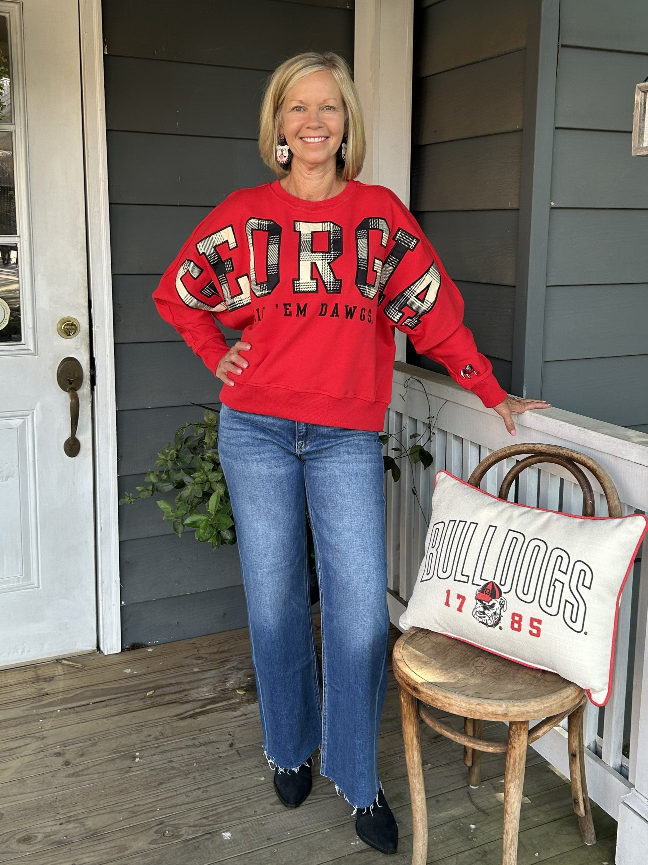 The Collegiate Heritage Plaid Crewneck