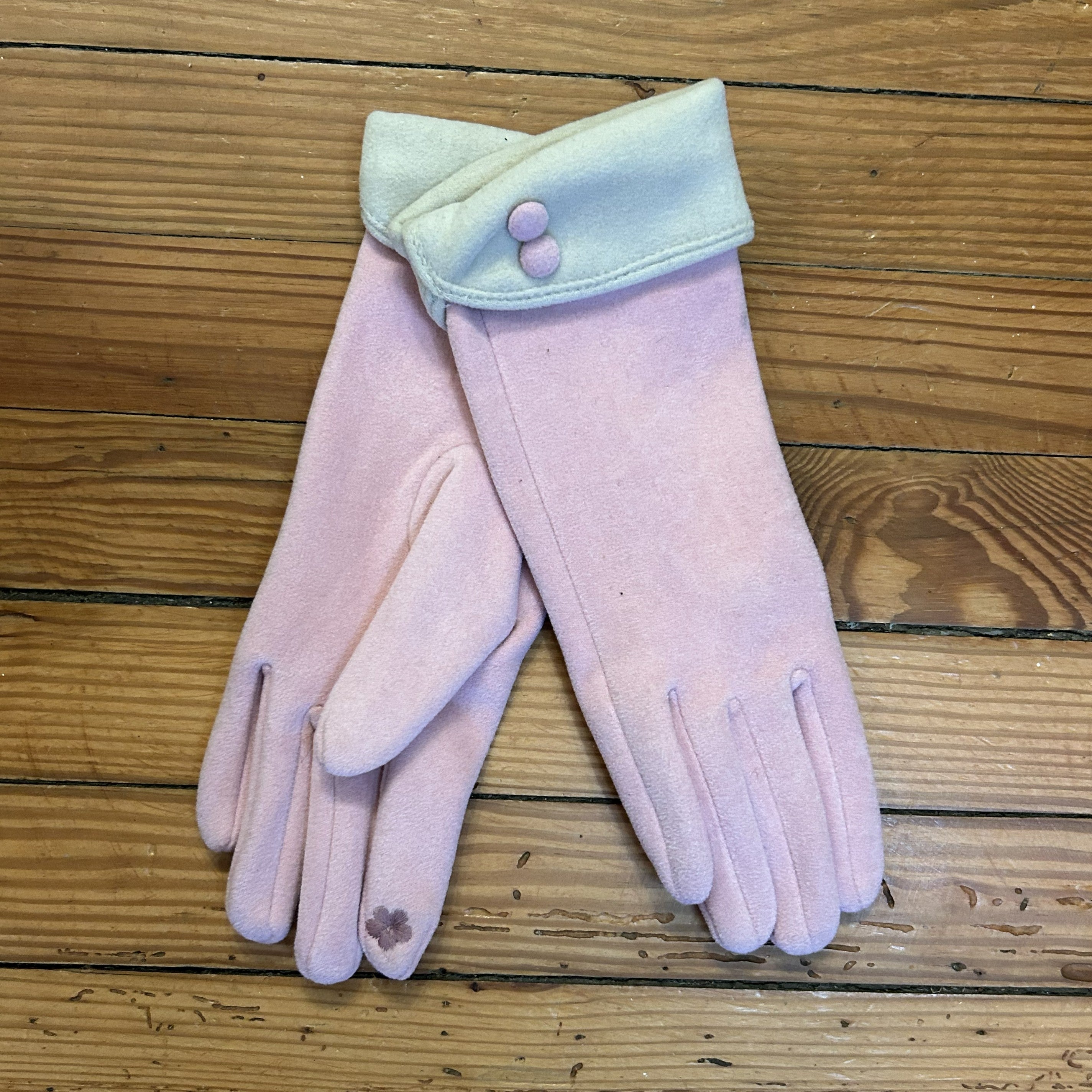 Warm, fashionable and comfortable, these gloves will keep you cozy and warm on the coldest of days! And, they are all smart phone friendly, so you don't have to remove your glove to use your phone or other touch screen devices. Gloves are one of our best sellers and we pride ourselves on having a great variety of colors and patterns. You will definitely find the perfect pair (or two!) for everyone on your gift list!

Glove are one size fits most and some run larger than others. Available in an array of diff