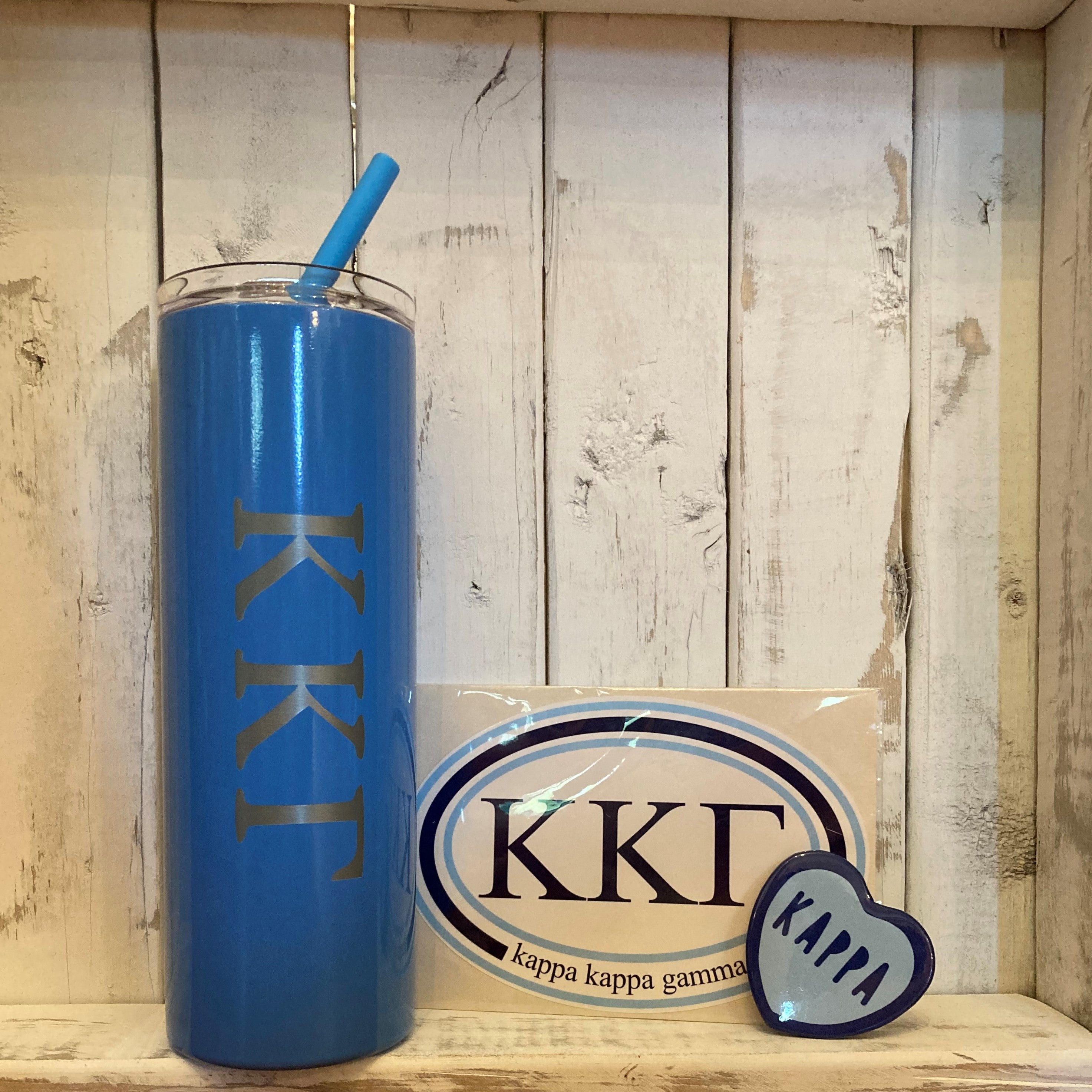 Stay hydrated in style with our Engraved Sorority Skinny Tumblers (Skinnies). These powder-coated tumblers are made from stainless steel for durability and performance and are BPA-free. Choose from a variety of vibrant colors and impress your friends with personalized engravings. Plus, stay cool with a matching straw included with every tumbler! Refresh in style - get your Skinnies today!