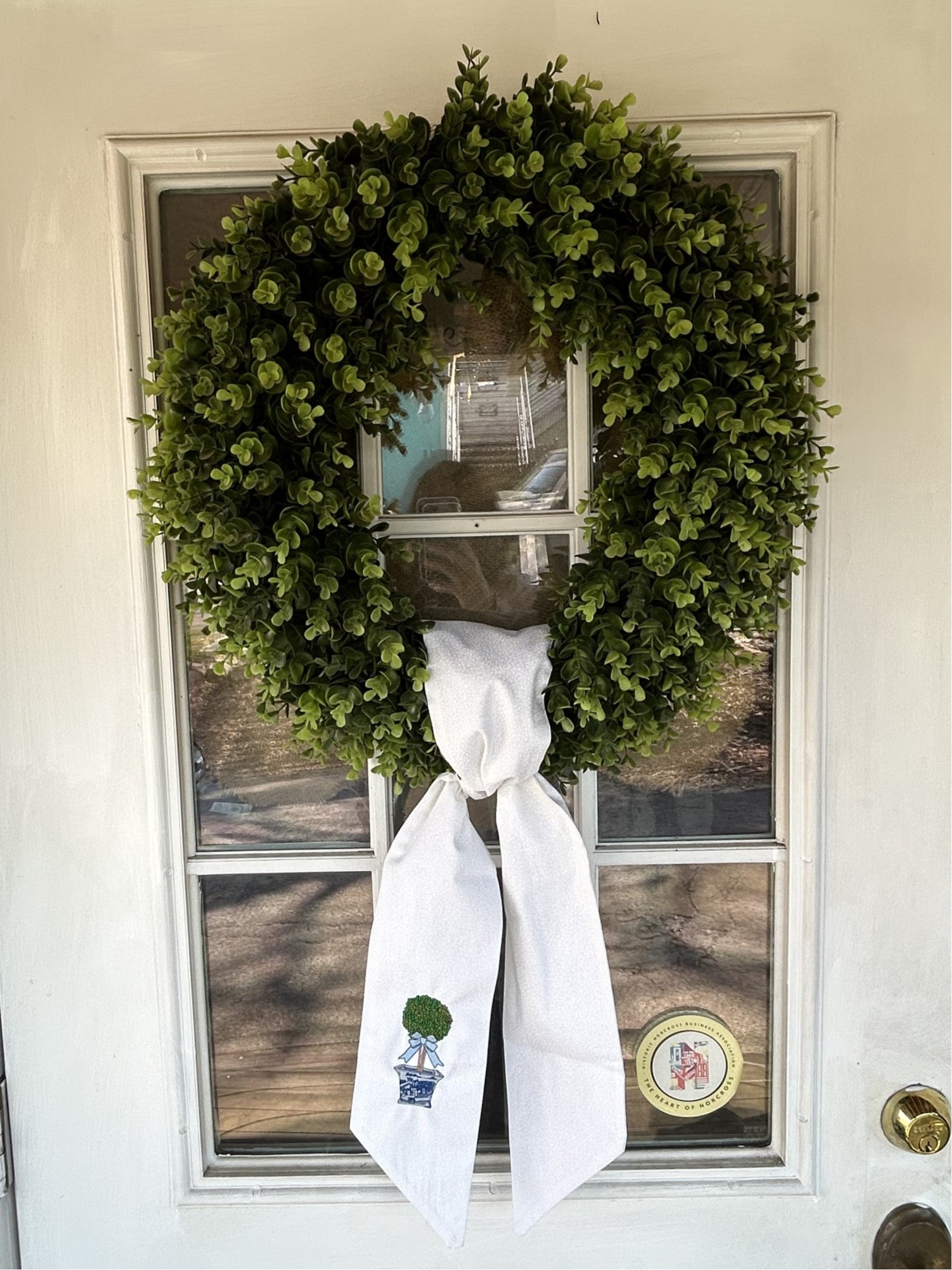 Wreath Sash